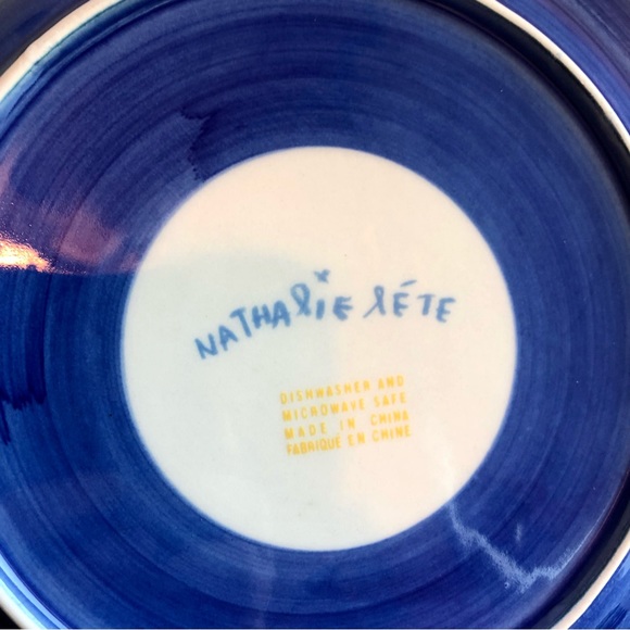 nathalie lete x anthropologie rare francophile plate - Picture 10 of 12